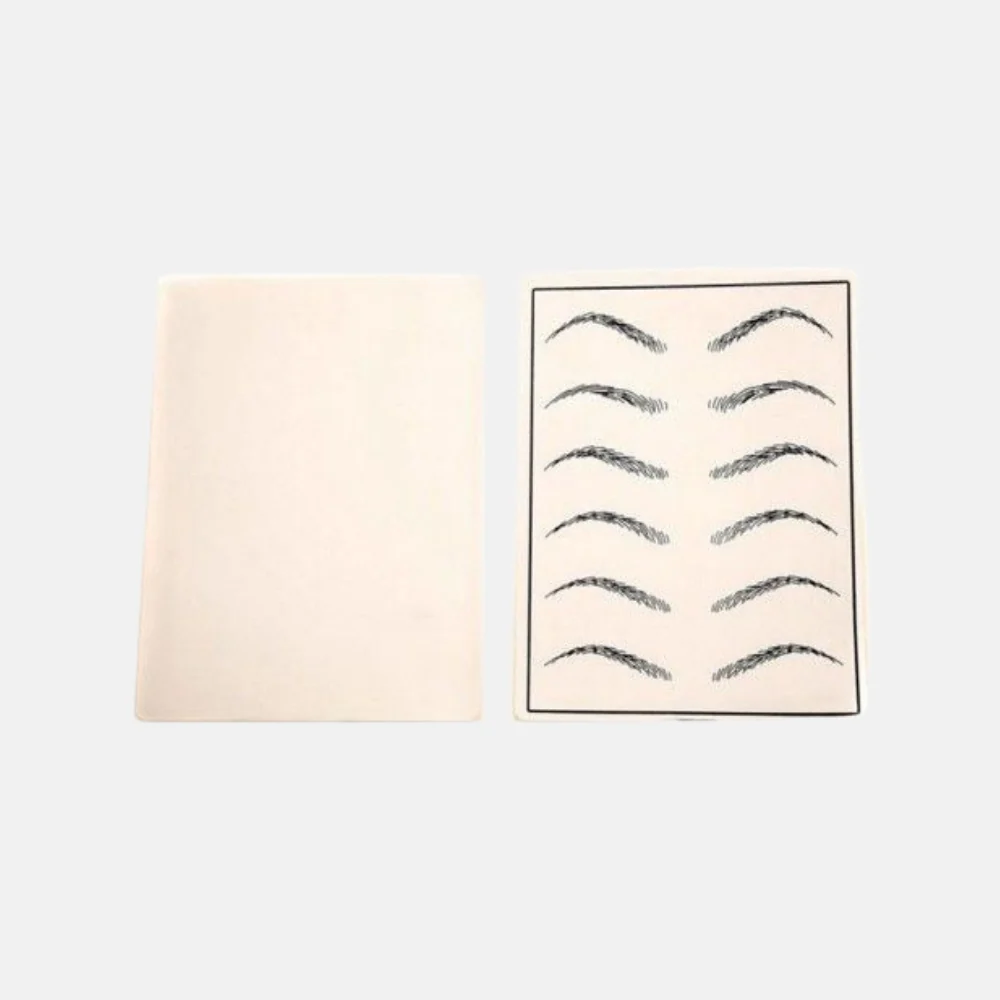 Pile sintética para practicar de microblading