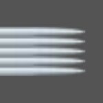 Aguja de 5 puntas lineal/5er