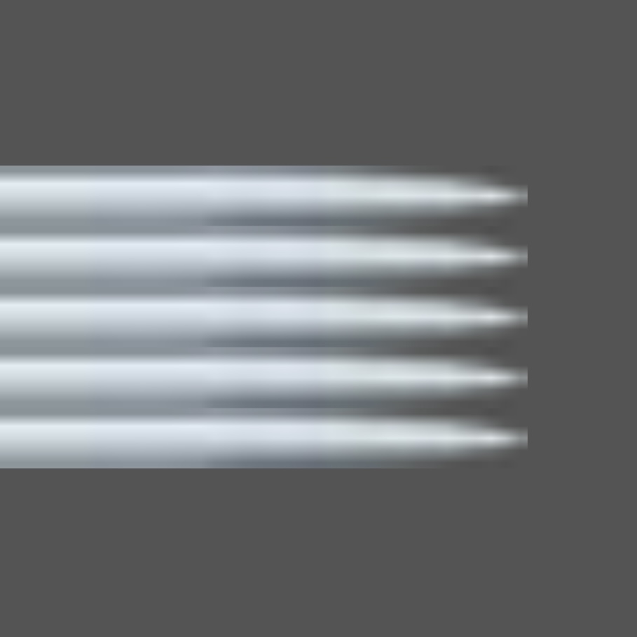 Aguja de 5 puntas lineal/5er